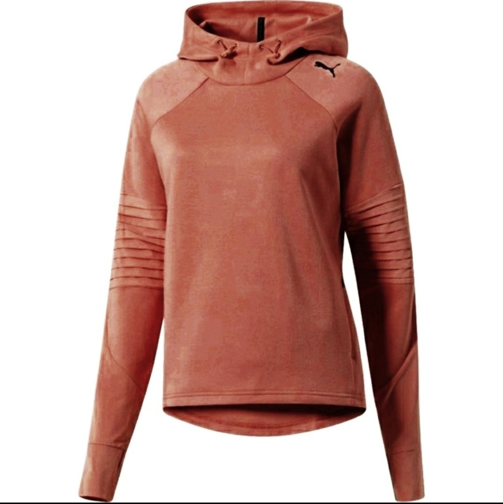 Puma Evostripe XS burgundy hoodie